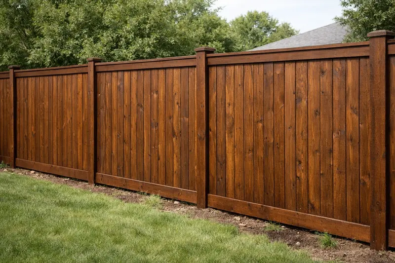 Cedar Fence Installation in Pearland, TX