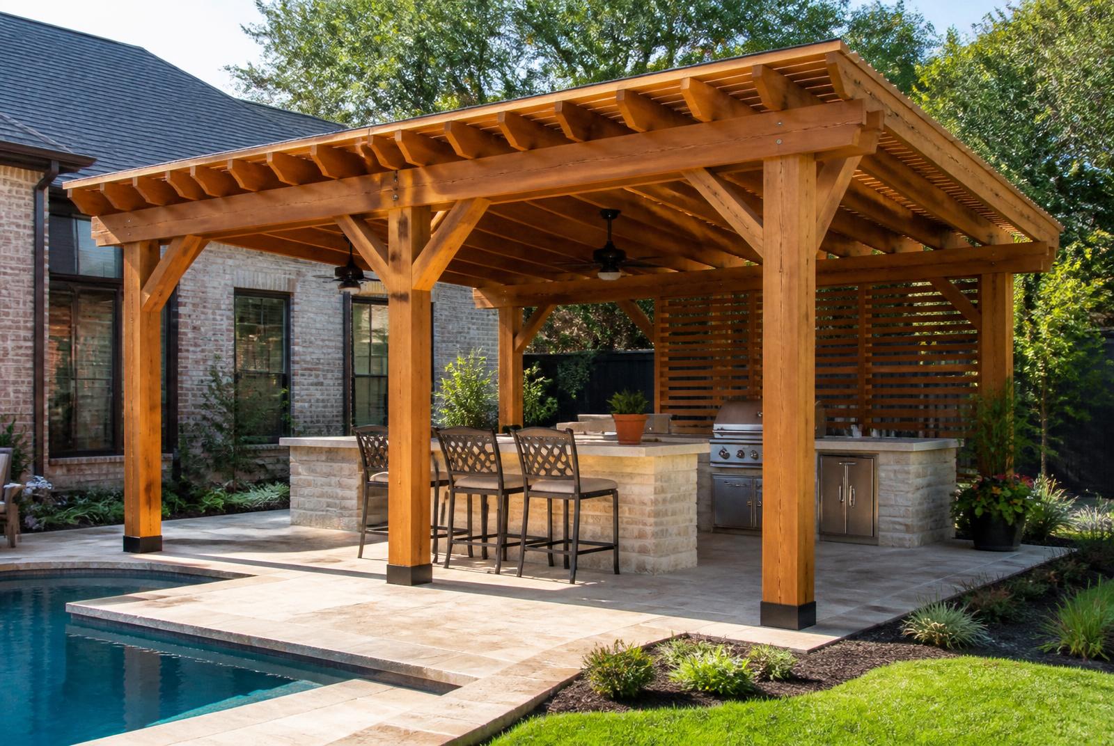 Deck, Gate & Pergola Staining