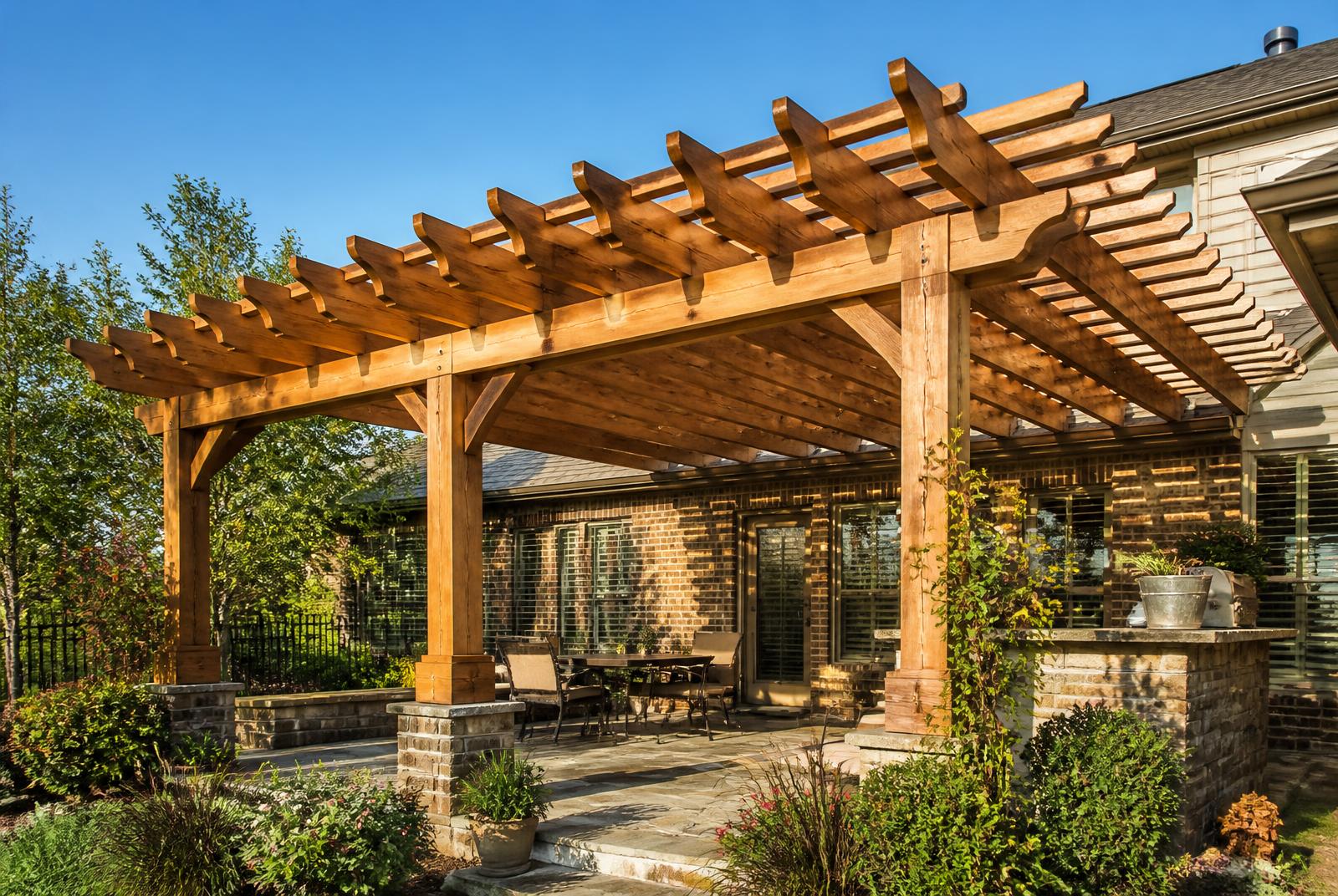 Wood Pergola